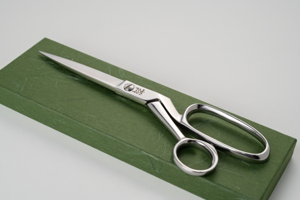 Paper Scissors - 19cm,  Stainless, Ubukeya, Includes deerskin cover