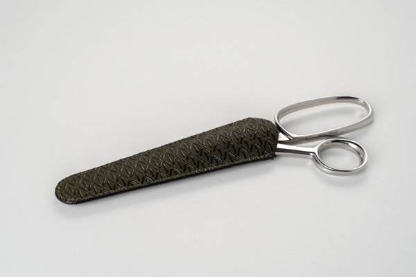 Paper Scissors - 19cm,  Stainless, Ubukeya, Includes deerskin cover