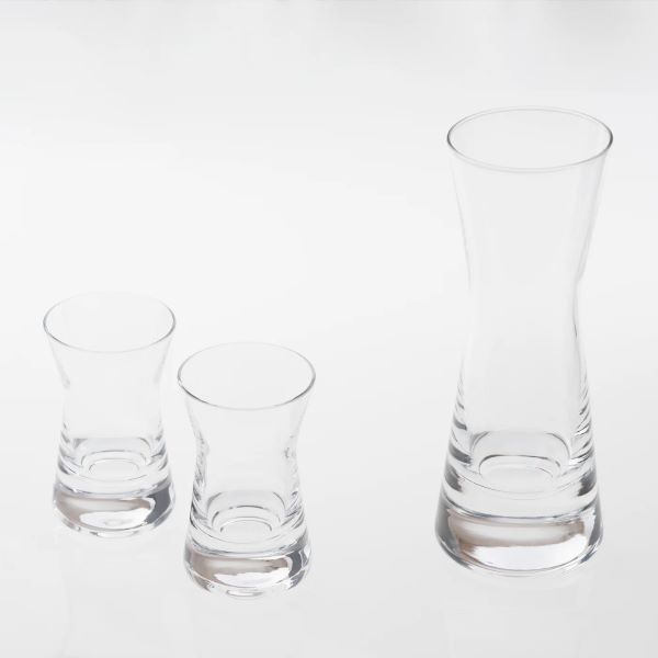 SENS Set - Sake Set (3 Pieces)  - Kimoto Glass × AC/AL Design| Presented at Maison & Objet