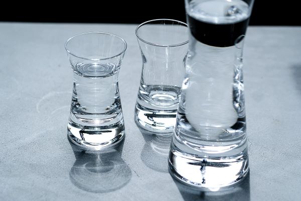 SENS Set - Sake Set (3 Pieces)  - Kimoto Glass × AC/AL Design| Presented at Maison & Objet