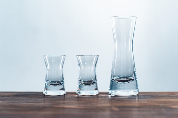 SENS Set - Sake Set (3 Pieces)  - Kimoto Glass × AC/AL Design| Presented at Maison & Objet