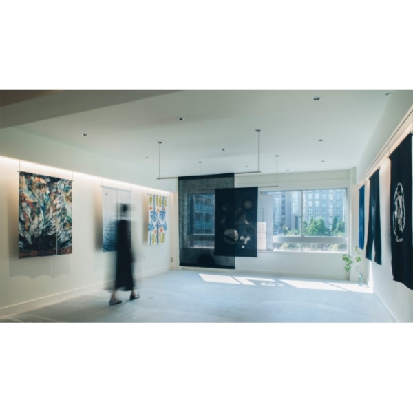 Noren curtain by a Japanese Contemporary Artist - 