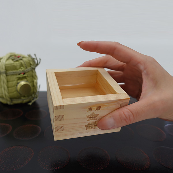 Japanese Sake,Kinkon barrel Josen,300ml,2 Bottle Pack,Alcohol 15～16%,Akihikari,gift, souvenir,(2MASU)