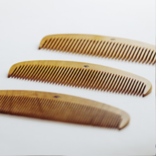 Japanese Boxwood  Brushing Comb, 15cm, by Yonoya 