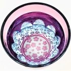 Suna-Kiriko Glassware: Sakura Saku (Blooming Sakura), Sake G...