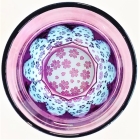 Suna-Kiriko Glassware: Sakura Saku (Blooming Sakura), Sake Glass 115ml, GLASS-LAB 