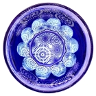 Suna-Kiriko Glassware: Hanabi (Fireworks), Sake Glass 115ml, GLASS-LAB 