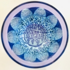 Suna-Kiriko Glassware: Fuji (Wisteria), Sake Glass 115ml, GLASS-LAB 