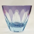 Suna-Kiriko Glassware: Fuji (Wisteria), Sake Glass 115ml, GLASS-LAB 