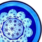 Suna-Kiriko Glassware: Yuki (Snow), Sake Glass 115ml, GLASS-LAB 