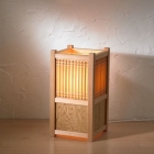 Lantern with Pattern of Fine, Vertical Rectangles (Medium), ...