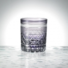 Edo Kiriko, Old Glass, classic line, grape, purple, Ø7.3 × H...