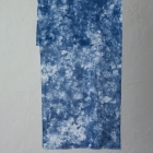 Aizome indigo-dyed hand towel set - Set of 3 designs, natural indigo dye, 100% cotton