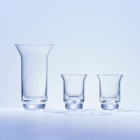 OPTICA Set - Sake Glass Set (3 Pieces)  - Kimoto Glass × SCMP DESIGN OFFICE Design| Presented at Maison & Objet