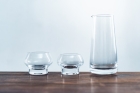 Ryote Set - Sake Set (3 Pieces) - Kimoto Glass × Flavien Delbergue Design| Presented at Maison & Objet
