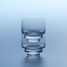 Strata Set - Sake Glass Set (3 Pieces) - Kimoto Glass × Döppel Studio Design| Presented at Maison & Objet