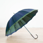 Tachibana,  Men's Umbrella & Parasol, 65 cm, UV-Protected, Full-length, 16-rib, Dual color, Koshu-ori, Komiya Shoten