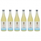 Japanese Sake,"Edo Sake Oji",Junmai-Ginjo,720ml,6 Bottle Pac...