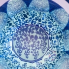 Suna-Kiriko Glassware: Fuji (Wisteria), Sake Glass 115ml, GLASS-LAB 