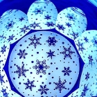 Suna-Kiriko Glassware: Yuki (Snow), Sake Glass 115ml, GLASS-LAB 